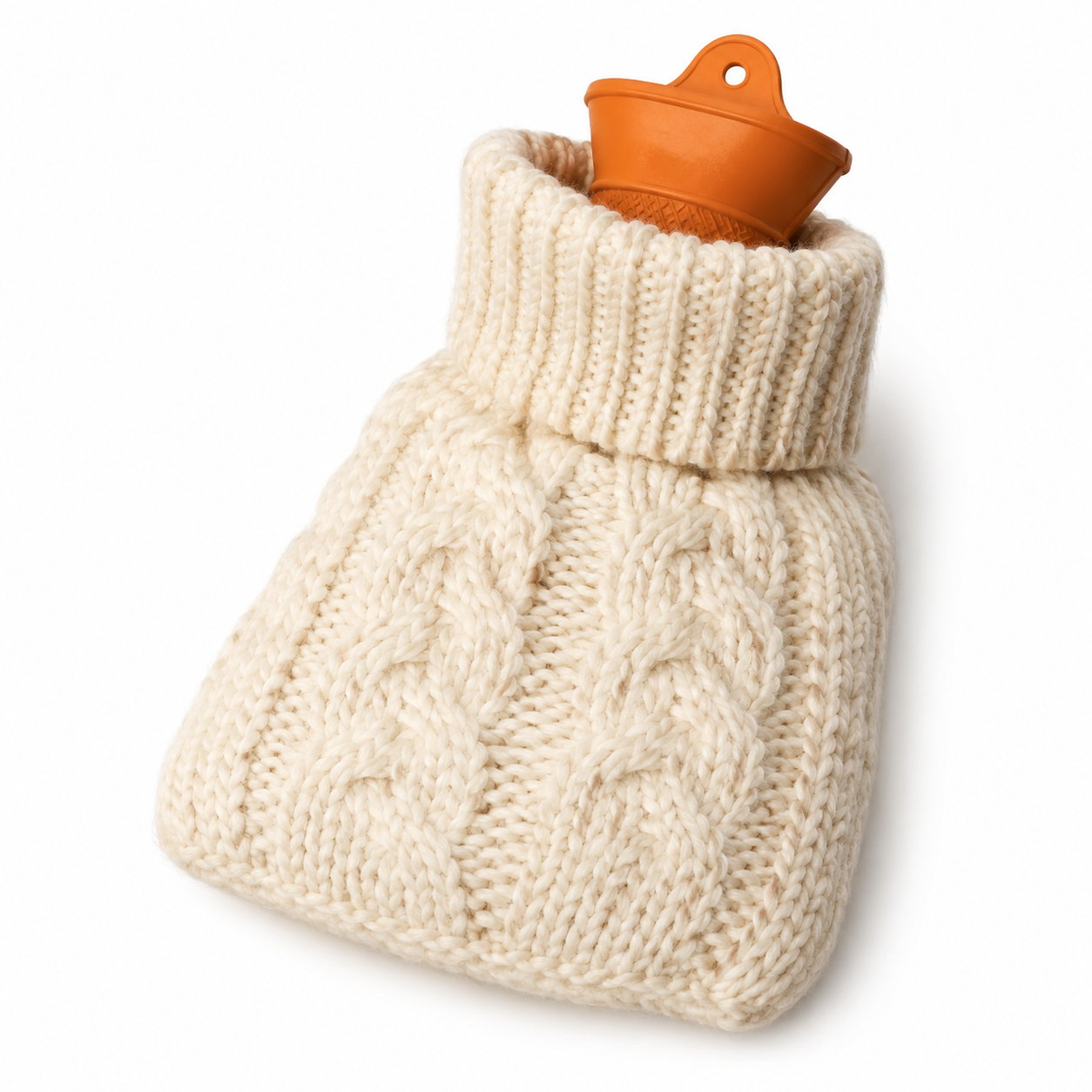 Hot Water Bottle & Knit Cover